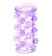 Фиолетовая насадка с шариками и шипами LUST CLUSTER - Dream Toys - в Москве купить с доставкой
