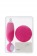 Розовый вибростимулятор с функциями ротации и вибрации DODO PINK - Gox