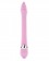 Тонкий розовый вибратор THE CARRIE B. TWISTER - 17,5 см. - Closet Collection