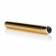 Золотистый тонкий вибратор 5-FUNCTION PRECIOUS METAL SLIMS GOLD - 14 см. - California Exotic Novelties