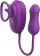 Фиолетовый женский стимулятор Nebula Orbit - Amovibe