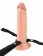Полый страпон на ремнях 8’’ Hollow Silicone Strap-on - Pipedream - купить с доставкой в Москве