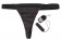 Чёрные вибротрусики Vibrating Panties с пультом управления - Orion