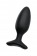 Черная анальная втулка LOVENSE Hush 2 (M) - 13,5 см. - Lovense