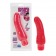 Ярко-розовый вибратор Chubby - 17 см. - California Exotic Novelties