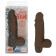 Вибромассажер коричневого цвета Pure Stud - 16 см. - California Exotic Novelties