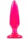 Малая розовая анальная пробка Jelly Rancher Pleasure Plug Small - 10,2 см. - NS Novelties