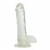 Прозрачный фаллоимитатор JELLY DILDO REAL RAPTURE CLEAR 10 - 25,5 см. - Toyz4lovers