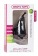 Чёрный вибростимулятор на палец Power Bee Black - Shots Toys by Shots Media BV