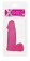 Розовый фаллоимитатор с мошонкой XSKIN 5 PVC DONG - 13 см. - Dream Toys