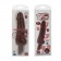 Коричневый вибратор STUD 10-Function Pure Skin - 17,25 см. - California Exotic Novelties