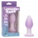 Сиреневая анальная пробка Ridge Probe с вибрацией - 9,5 см. - California Exotic Novelties