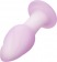 Сиреневая анальная пробка Ridge Probe с вибрацией - 9,5 см. - California Exotic Novelties