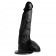 Черный фаллоимитатор Beefy Brad 9’’ Dildo with Balls - 22,4 см. - XR Brands купить с доставкой в интернет-магазине Orgasmix в Москве Черный фаллоимитатор Beefy Brad 9’’ Dildo with Balls - 22,4 см. - XR Brands