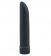 Чёрный классический вибратор AQUA SILK LADYFINGER BLACK - 12 см. - Seven Creations
