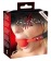Силиконовый кляп-шар на чёрных ремешках Red Gag silicone - Orion - купить с доставкой в Москве
