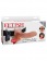 Полый страпон с креплением Vibrating Hollow Strap-On with Balls - 18,9 см. - Pipedream - купить с доставкой в Москве