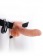 Полый страпон с креплением Vibrating Hollow Strap-On with Balls - 18,9 см. - Pipedream - купить с доставкой в Москве