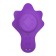 Фиолетовый вибратор в трусики с магнитным держателем - Secwell