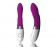 Фиолетовый вибратор украшенный лепестками Iris Deep Rose (LELO) - Lelo