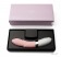 Розовый, украшенный лепестками вибратор Iris Pink - 22 см. - Lelo