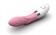 Розовый, украшенный лепестками вибратор Iris Pink - 22 см. - Lelo