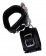 Чёрные кожаные наручники Zado - Orion - купить с доставкой в Москве