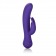 Фиолетовый вибратор со стимулятором клитора Vanity Vs18 - 21 см. - Jopen