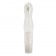 Белый вибромассажер White Satin Pearl - 15 см. - California Exotic Novelties