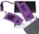 Фиолетовые шелковые наручники с цепочкой Sutra - Lelo - купить с доставкой в Москве