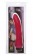 Гелевый вибратор Slight Bend Lightly Veined Jelly Vibe - 20 см. - NMC