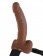 Полый мужской фаллопротез Hollow Strap-On with Balls - 24 см. - Pipedream - купить с доставкой в Москве