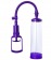 Фиолетовая вакуумная помпа с прозрачной колбой - Sexus - в Москве купить с доставкой