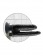 Двойной чёрный вибратор со съемной присоской Double Vibrating Double Penetrator - 20,3 см. - Pipedream
