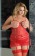 Сорочка Livia с открытой грудью, кружевами и оборкой по низу - SoftLine купить с доставкой