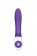 Фиолетовый стимулятор G-точки с клиторальным отростком The G-spot Rabbit - 22 см. - The Rabbit Company