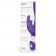 Фиолетовый вибратор-ротатор The Vibrating Rabbit - 22 см. - The Rabbit Company