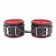 Оковы на руки с красным подкладом - БДСМ Арсенал - купить с доставкой в Москве