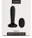 Чёрный анальный вибростимулятор Primo с функцией нагрева - 12 см. - Svakom в Москве Чёрный анальный вибростимулятор Primo с функцией нагрева - 12 см. - Svakom