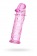 Гладкая розовая насадка с усиками под головкой - 12,5 см. - Toyfa Basic - в Москве купить с доставкой