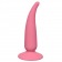 Розовая анальная пробка P-spot Teazer Pink - 12,2 см. - Lola Games - в Москве купить с доставкой
