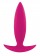 Розовая анальная пробка для ношения INYA Spades Small - 10,2 см. - NS Novelties