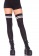 Чулки в спортивном стиле Ribbed Athletic Thigh Highs - Leg Avenue купить с доставкой