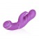Фиолетовый вибромассажер Up! Scoop it Up! - 17,8 см. - California Exotic Novelties