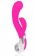 Розовый вибромассажер Embrace Felicity Wand - 21 см. - California Exotic Novelties