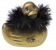 Золотистый массажер-уточка I Rub My Duckie Paris Gold Travel Size - Big Teaze Toys