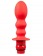 Красная фигурная насадка для душа HYDROBLAST 4INCH BUTTPLUG SHAPE DOUCHE - NMC - купить с доставкой в Москве
