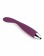 Фиолетовый вибратор Cici Violet с гнущейся головкой - 18,2 см. - Svakom