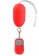Красное виброяйцо 10 Speed Remote Vibrating Egg Medium с пультом ДУ - Shots Media BV