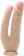 Телесный анально-вагинальный фаллоимитатор Realistic Double Cock 10 Inch - 25,5 см. - Shots Media BV